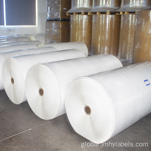 Jumbo Label Raw Material Thermal Transfer Label Jumbo Roll Label Stock Material Supplier